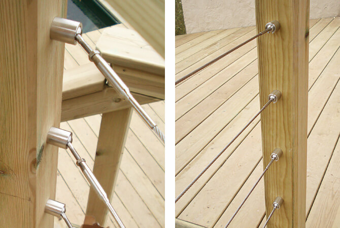 Balustrade Wire Articulation