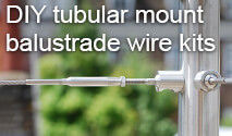 DIY - Tubular Balustrade Wire Kits
